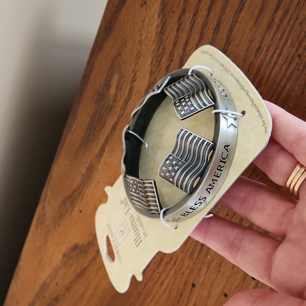Yankee Candle flag Illuma-lid - Picture 3 of 4